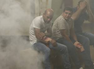 По сценарию, на станции Ереванского метрополитена произошел взрыв: тренировочные учения