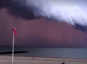 В небе над Бельгией собрались черные тучи