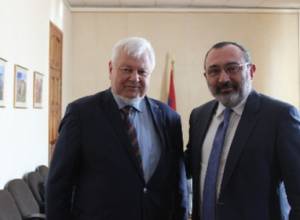 Artsakh FM receives Personal Representative of OSCE Chairperson-in-Office