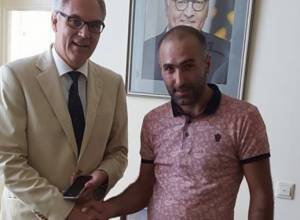 German Ambassador hosts Armenian taxi driver