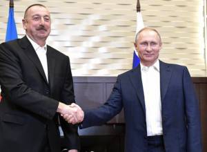 Состоялась встреча Алиева и Путина