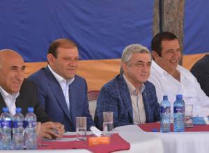 Саргсян поблагодарил Царукяна