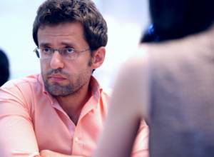 Levon Aronian ends in a draw