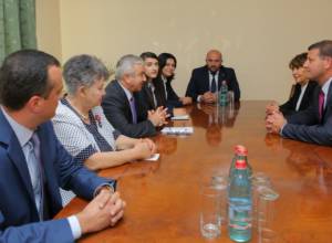 US Congressman David Waladao in Artsakh