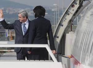 Серж Саргсян вылетел в США