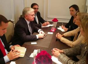 Edward Nalbandyan meets with US Deputy Assistant Secretary of State