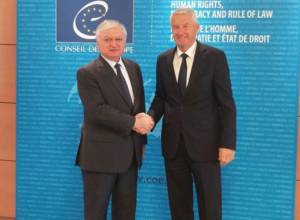 Эд. Налбандян встретился с генеральным секретарем Совета Европы