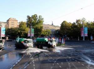 “Erebuni-Yerevan 2799”: “Yerevan-city of love” program has started with the traditional parade of water trucks