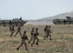 Peacekeeping unit of the Armenian Defense Ministry leaves for Kazakhstan