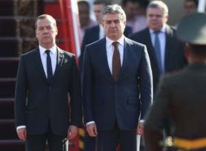 Dmitry Medvedev's visit to Yerevan