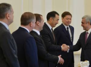 Armenia President, Eurasian Intergovernmental Council members discuss Yerevan meeting