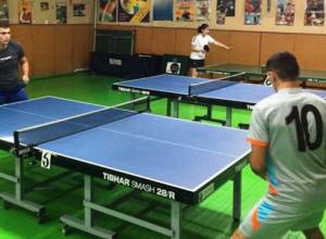 Schoolchildren from Armenia and Artsakh participate in table tennis competition