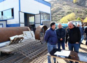 Bako Sahakyan visits the Kashatagh region