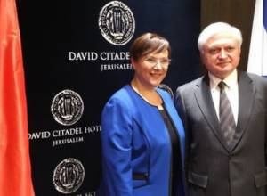 Discussion on regional issues with Israel's Deputy Speaker