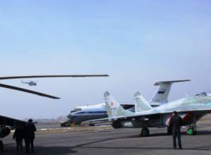 Military pilots of the Russian Federation conduct exercises in Armenia