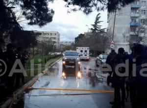 Anti-terrorist attack kicks off in Gabriel Salos Street in Tbilisi