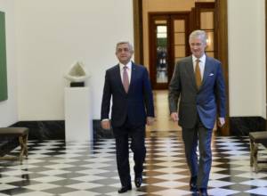 President meets with King Philippe of Belgium