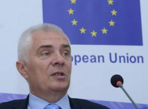 Press conference of EU Ambassador Peter Svitalsky, Live