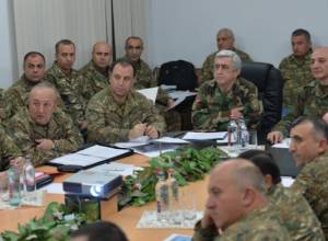 Серж Саргсян прибыл в Арцах с рабочим визитом