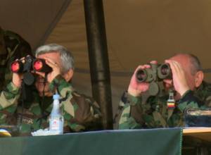 Serzh Sargsyan inspects military exercises in Artsakh held within the framework of cooperation