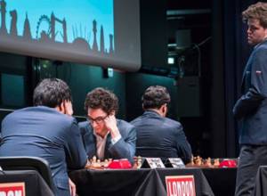 London Chess Classic, Levon Aronian looses to Magnus Carlsen