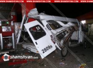 Gas cylinder is exploded at Davtashen gas station, there is one injured