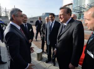 Serzh Sargsyan's visit to France ends