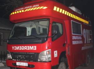 Collapse in Gyumri, 11 people evacuated