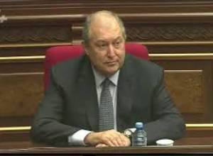 ԱԺ-ն Նախագահ ընտրեց Արմեն Սարգսյանին