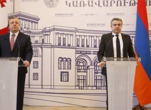 Karen Karapetyan, Giorgi Kvirikashvili Issue Statements on Meeting Outcome