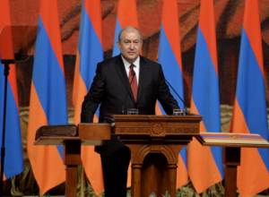 LIVE. NA Special Session. Armen Sarkissian oaths the office