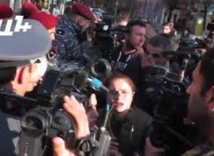 Ոստիկաններն ուժ կիրառեցին ցուցարարների նկատմամբ