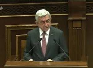 Մենք ձեզ հետ միասին մասնակիցն ենք նոր սկզբի. Սերժ Սարգսյան