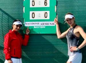 Հայաստանի թենիսիստուհիները ջախջախել են Մակեդոնիայի թիմին