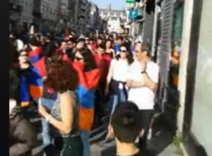 Акции протеста за рубежом