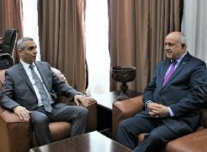 Встреча министра иностранных дел Арцаха и министра иностранных дел Южной Осетии