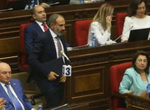 Unlike previous one, Nikol Pashinyan not asked questions