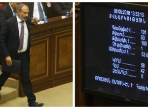 Nikol Pashinyan elected Armenia PM
