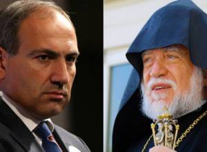 Արամ Ա Կաթողիկոսը շնորհավորել է ՀՀ վարչապետ Նիկոլ Փաշինյանին