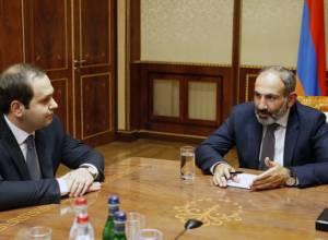 Георгий Кутоян доложил премьер-министру Пашиняну