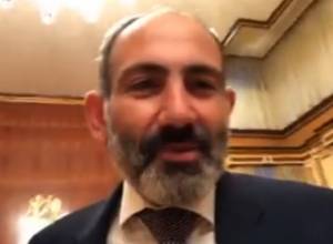 Nikol Pashinyan presents his office on Baghramyan 26 through live video