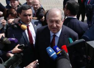 According to Armen Sarkissian's impression, Serzh Sargsyan not going to leave country