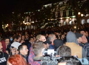 Leaders of demonstrations in Georgia stop protest for week