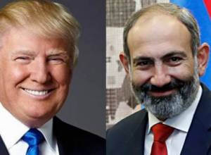 Donald Trump congratulates Prime Minister Nikol Pashinyan