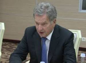 Նախագահ Սարգսյանը հանդիպել է Ֆինլանդիայի Նախագահի հետ