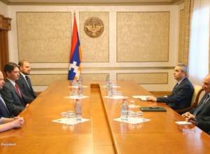 Karabakh President receives delegation of "HALO Trust" organization