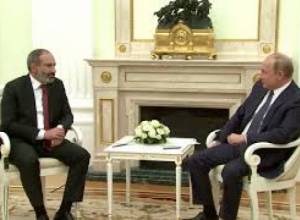 Փաշինյանը հանդիպեց Պուտինին