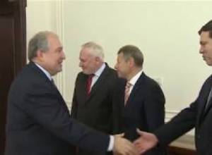 President Sargsyan received Co-Chairs of the OSCE Minsk Group