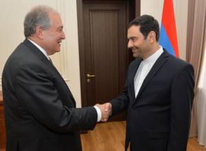 Armen Sargsyan meets with Ambassador of Islamic Republic of Iran to Armenia Seyyed Kazem Sajjad