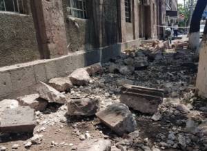 Collapse on Arshakunyats Avenue, there are victims